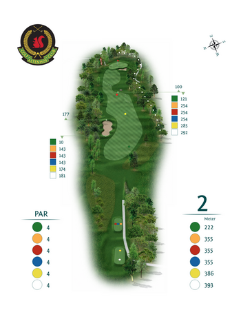 Golf-Club Altenhof e.V. Loch 2