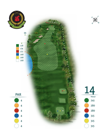 Golf-Club Altenhof e.V. Loch 14