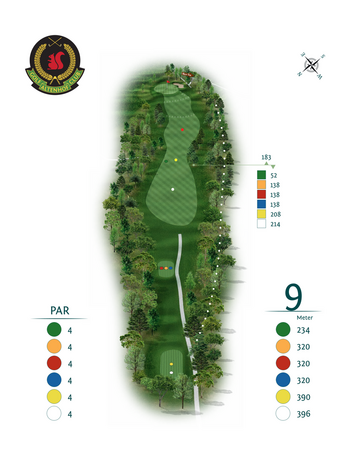 Golf-Club Altenhof e.V. Loch 9