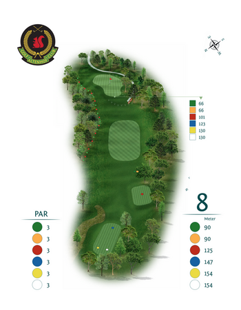 Golf-Club Altenhof e.V. Loch 8