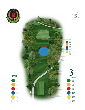 Golf-Club Altenhof e.V. Loch 3